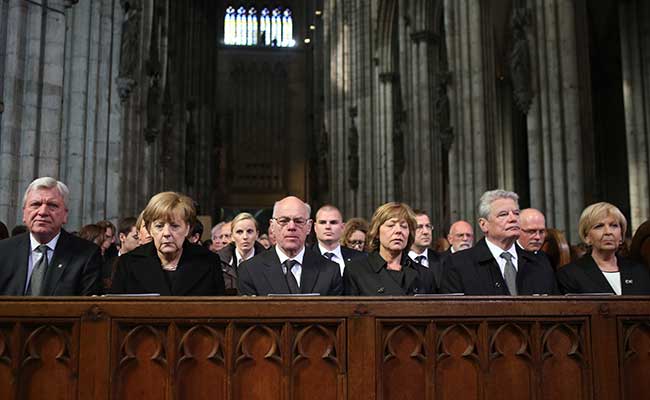 German Leaders Among Thousands to Join Memorial for Germanwings Crash Victims