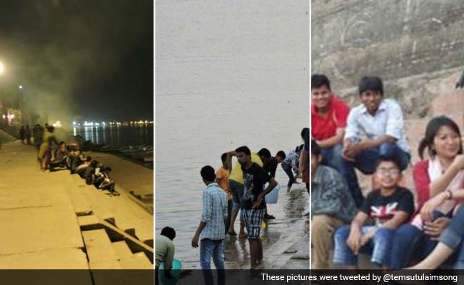 Duo Praised by PM Modi Bats For Sanitation at Varanasi Ghats