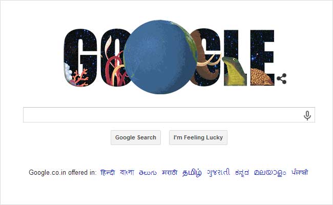 Google Celebrates Earth Day