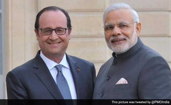 Prime Minister Narendra Modi Meets French President Francois Hollande