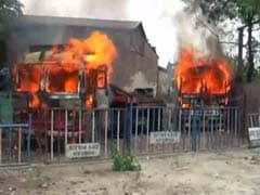 Trinamool Congress Worker's Vehicles Set Ablaze in a Local Gang-War