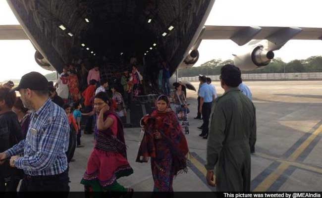 Another Indian Air Force Plane Returns with 237 Passengers to Delhi from Earthquake-Hit Nepal