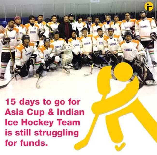 Yes, India Has an Ice Hockey Team. On Social Media, it Asks For Help.