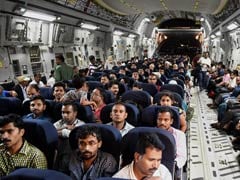 Over 350 Indians Arrive Home After Dramatic Rescue From Yemen