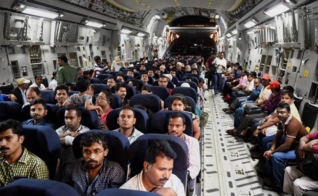 Over 350 Indians Arrive Home After Dramatic Rescue From Yemen