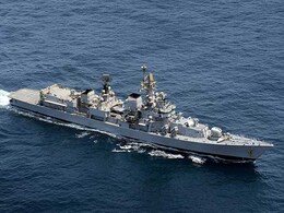 INS Mumbai Completes Rescue Mission, Returns from Yemen INS Mumbai Completes Rescue Mission, Returns from Yemen