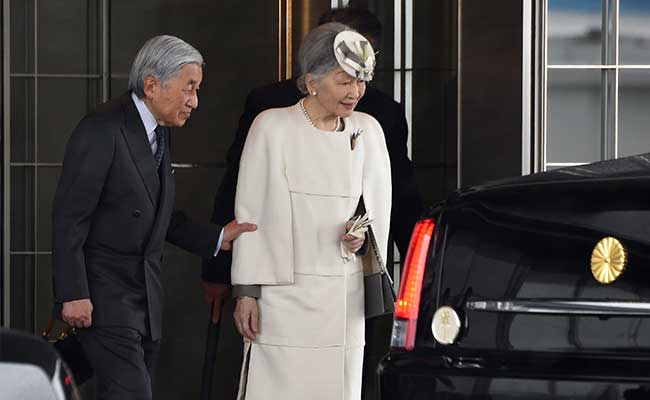 Japan's Emperor Akihito Visits Former Colony Palau on World War II Mission