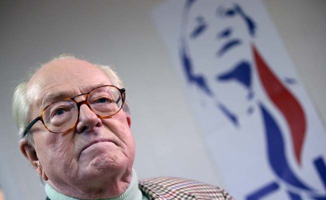 France's National Front Founder Jean-Marie Le Pen Pulls Out of Poll After Family Feud