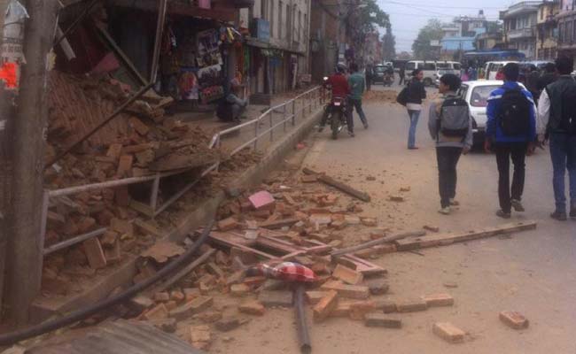 Buildings Collapse in Nepal Capital After 7.9 Earthquake: Witnesses