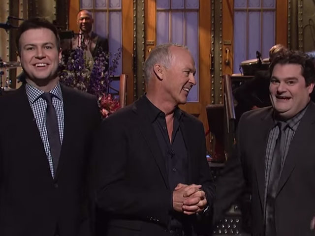 'Please be Batman.' SNL Cast Crash Michael Keaton's Monologue