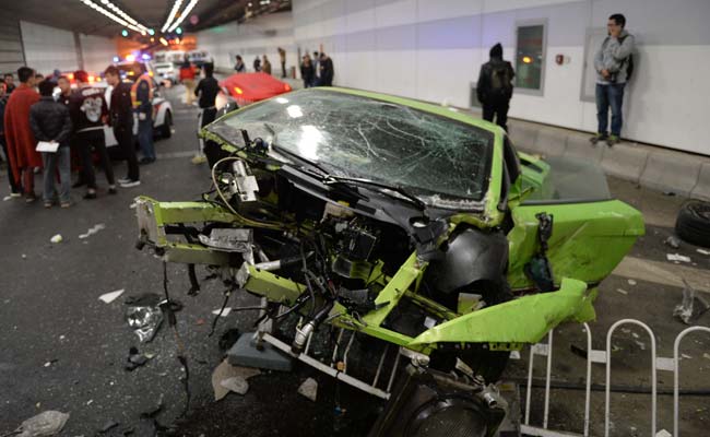 Lamborghini, Ferrari in 'Fast and Furious' Beijing Crash