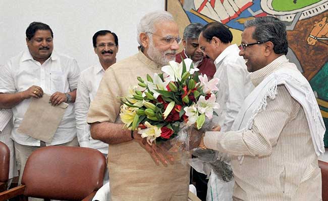 Karnataka Chief Minister Siddaramaiah to Meet PM Modi Tomorrow