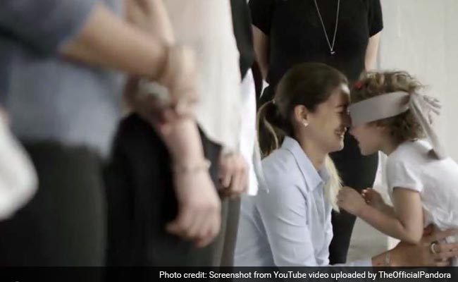 These Children Were Blindfolded and Asked to Pick Their Mothers Out of a Group