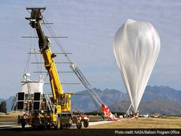 NASA Balloon Leaks Lands in Australia NASA Balloon Leaks Lands in Australia