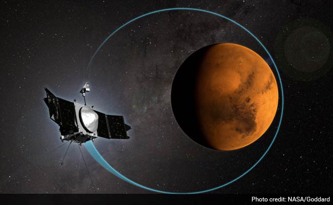 NASA Mars Satellite Shifts Course To Avoid Hitting Planet's Moon