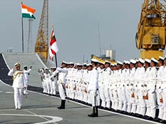Onboard INS Viraat, Navy Chief RK Dhowan Confers Naval Gallantry Awards