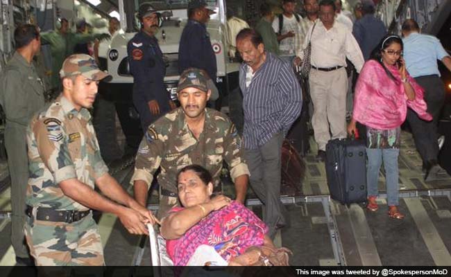Air Force Planes Rescue Over 500 Indians From Earthquake-Hit Nepal