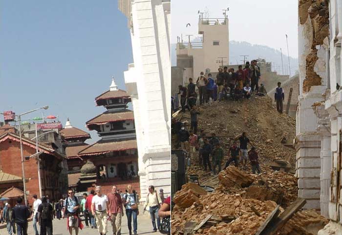 Before And After The Nepal Earthquake: Heartbreaking Pictures Show ...