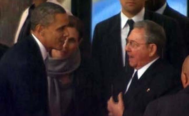 Barack Obama Says Talks with Cuban Leader Raul Castro 'Candid and Fruitful'