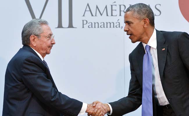 Barack Obama and Raul Castro Hold 'Candid' Historic Meeting