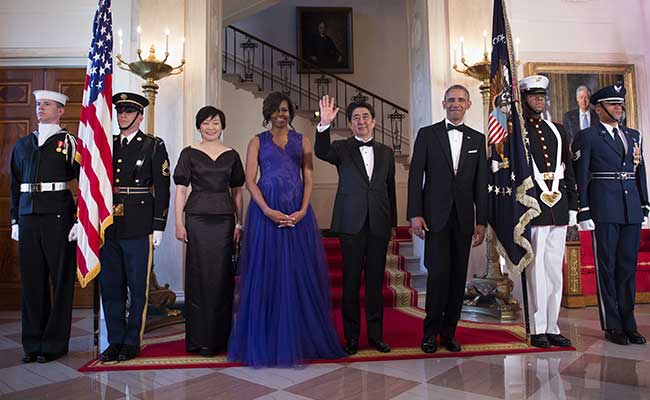 Barack Obama Hosts State Dinner for Japan's Shinzo Abe