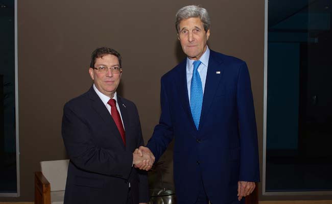 John Kerry, Cuban Minister See 'Progress' in Historic Talks