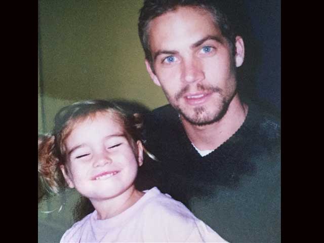 Paul Walker's Daughter Shares Flashback Photo of Them Together