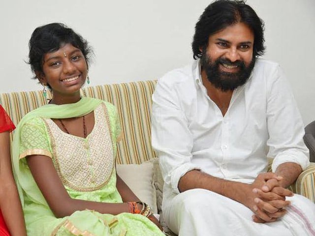 Pawan Kalyan Spends Time With Young Fan and Family