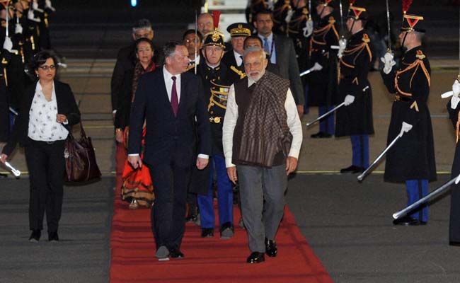 Prime Minister Modi Meets Top French Business Leaders