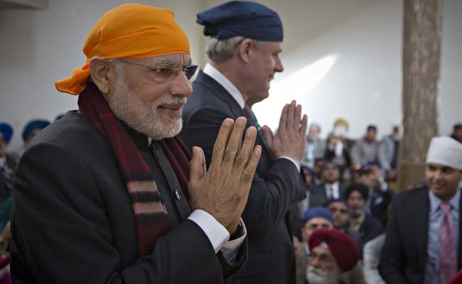 PM Narendra Modi Visits Gurudwara, Temple as He Wraps Up Canada Visit