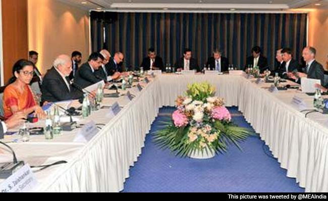 Prime Minister Narendra Modi Meets German CEOs in Hannover