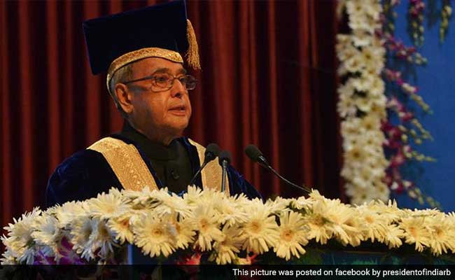 Need Concerted Efforts to Make India 'Swachh, Samarth': President Pranab Mukherjee