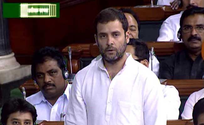 Rahul Gandhi To Open For Congress In No-Confidence Debate