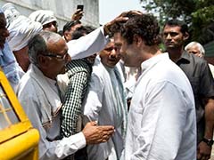 Rahul Gandhi Meets Farmers Ahead of Sunday's Mega Rally