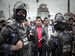 Nepalese Riot Police Battle to Contain Crowds Trying to Leave Kathmandu Nepalese Riot Police Battle to Contain Crowds Trying to Leave Kathmandu