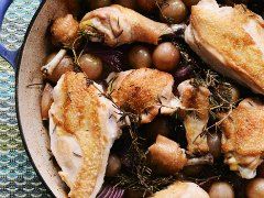 Season's Eating: Roast Chicken with Grapes Season's Eating: Roast Chicken with Grapes
