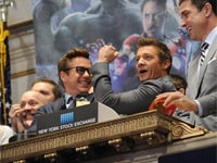 Iron Man and Hawkeye Were Wolves of Wall Street For One Morning
