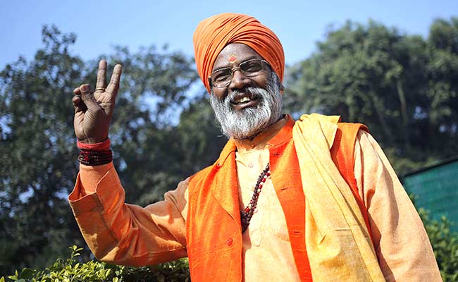 Case Filed Against BJP Lawmaker Sakshi Maharaj For Threatening The Police