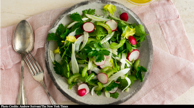 A Radish and Herb Salad That's on the Cutting Edge