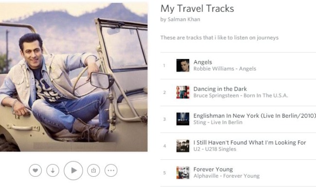 Trending: Guess What's on Salman Khan's Playlist When he Travels