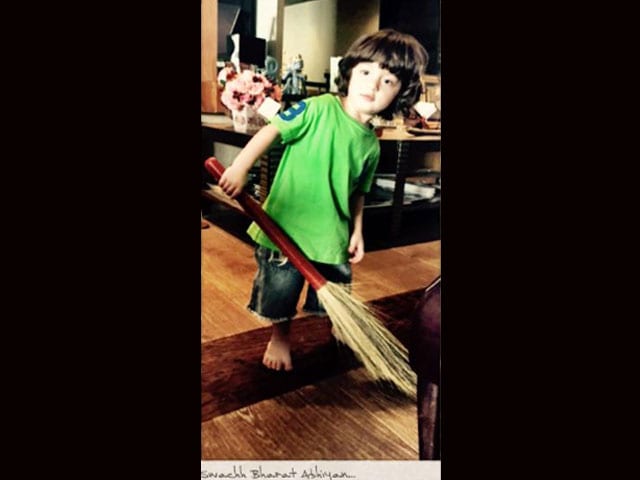 Shah Rukh Khan's Broom-Wielding Son AbRam, Future Eco-Warrior and Quidditch Champ
