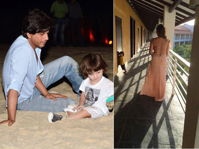 Life's a Beach For AbRam, Shah Rukh Khan's 23-Month-Old Son