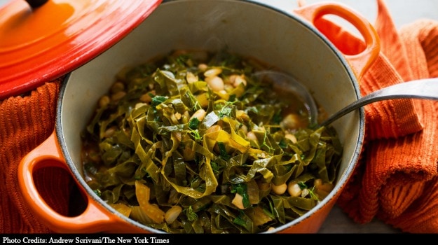 A Stew That Makes the Most of Spring Greens