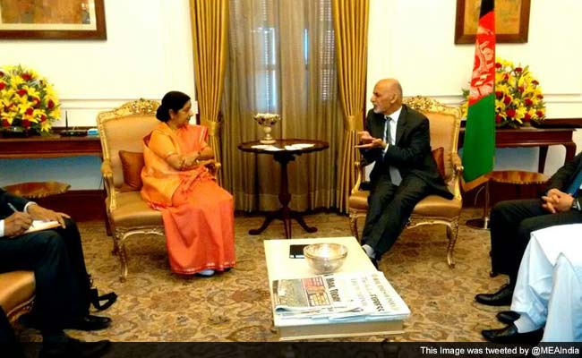 Ashraf Ghani Meets Sushma Swaraj, to Hold Talks with PM Modi