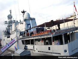 INS Tarkash Returns to Mumbai After Evacuating People From Yemen INS Tarkash Returns to Mumbai After Evacuating People From Yemen