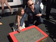 <i>Furious 7</i> Star Vin Diesel Honoured at Hollywood Boulevard