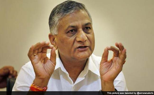 Sack VK Singh for 'Dog' Remark, Says AAP as it Plans to File Police Complaint