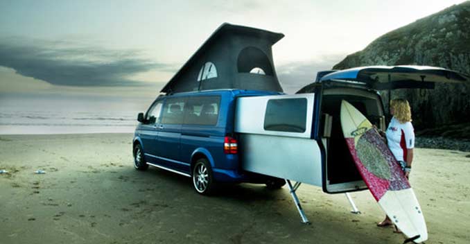 Volkswagen T5-Based Camper Van Can be Your Home