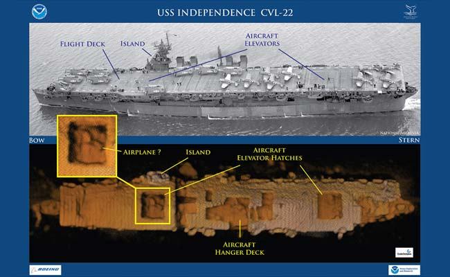 'Amazingly Intact' WWII Aircraft Carrier Found in Pacific