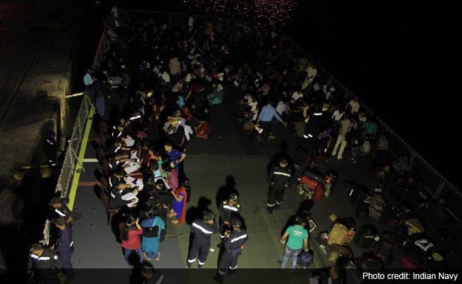 Navy Sails Into Barrage of Bombs, Rescues Nearly 350 Indians From Yemen
